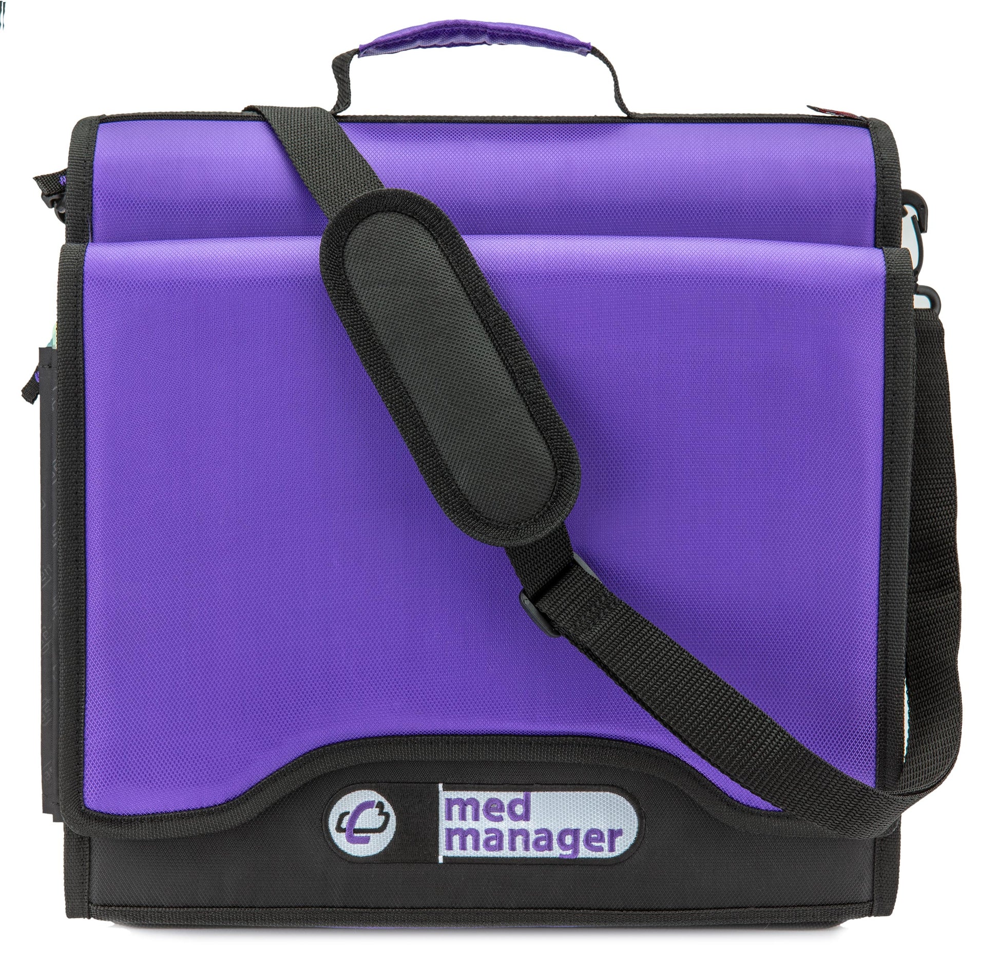 Large Insulated Medical Binder with Pill Organizer and 6-Pocket Folder image 10