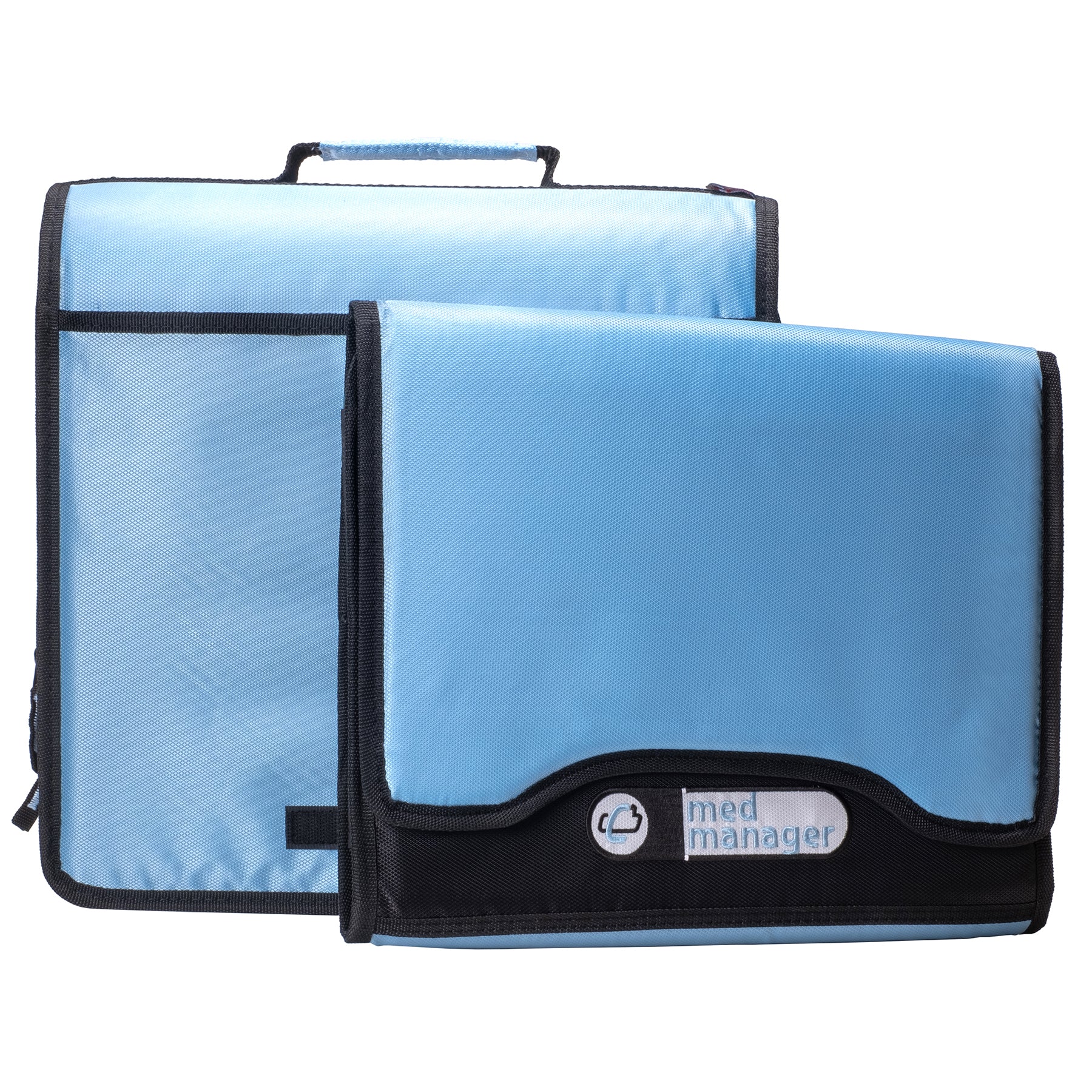 Large Insulated Medical Binder with Pill Organizer and 6-Pocket Folder image 39