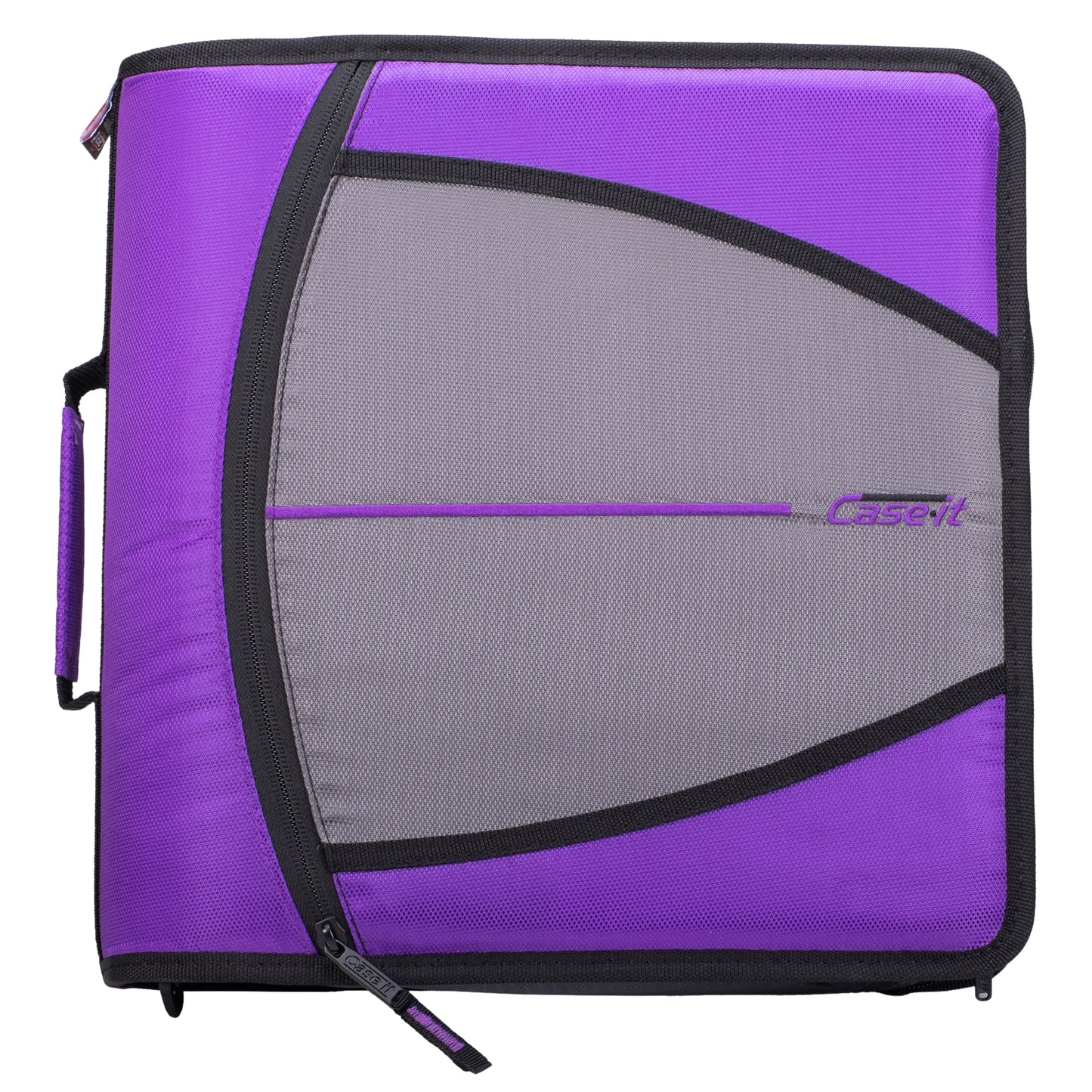 The Mighty Zip Tab Deep Purple Binder