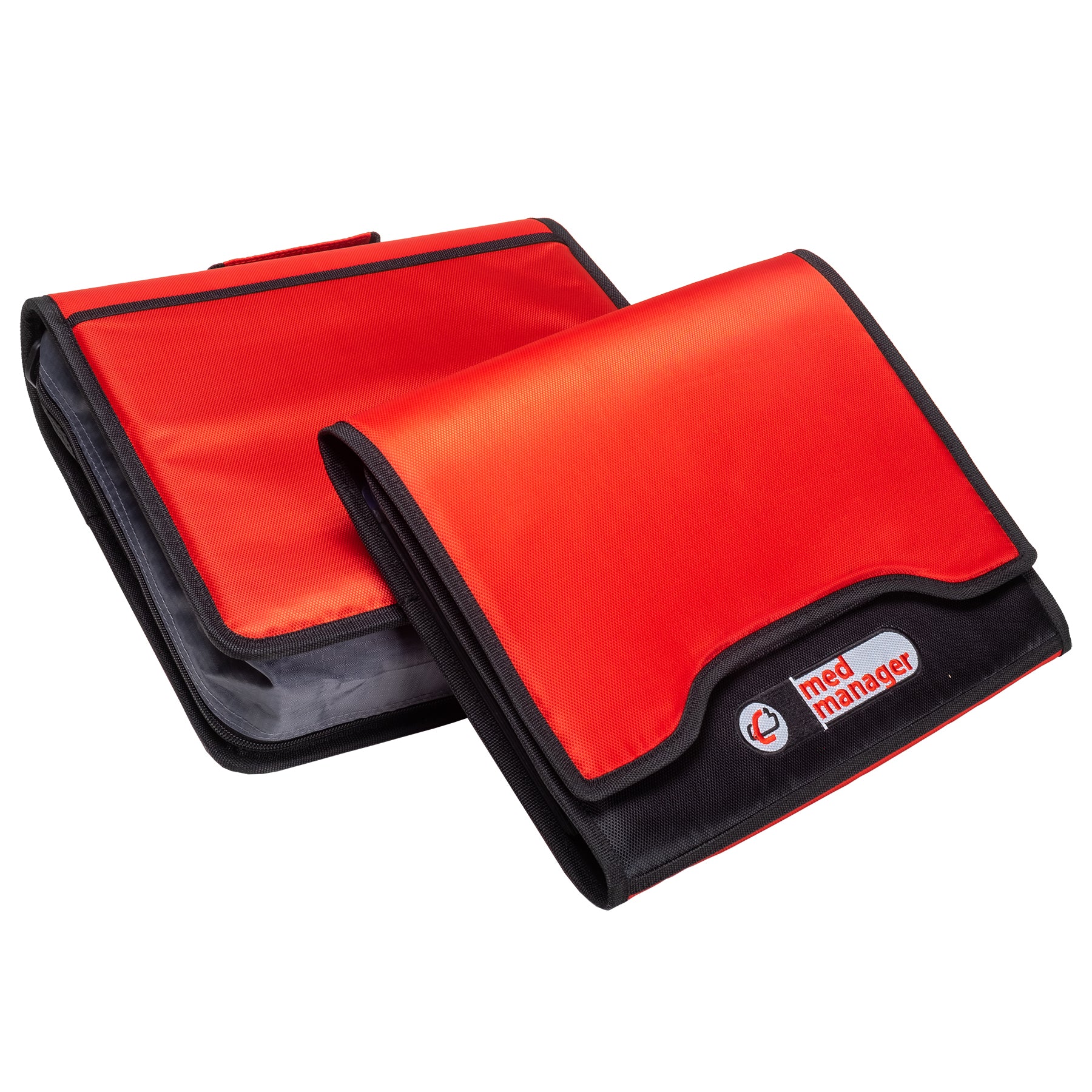 Large Insulated Medical Binder with Pill Organizer and 6-Pocket Folder image 41