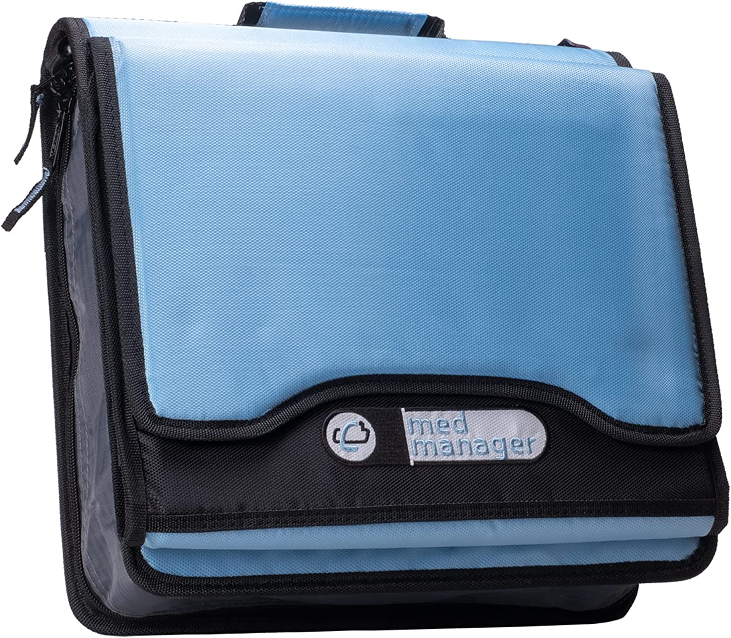 Large Insulated Medical Binder with Pill Organizer and 6-Pocket Folder image 22