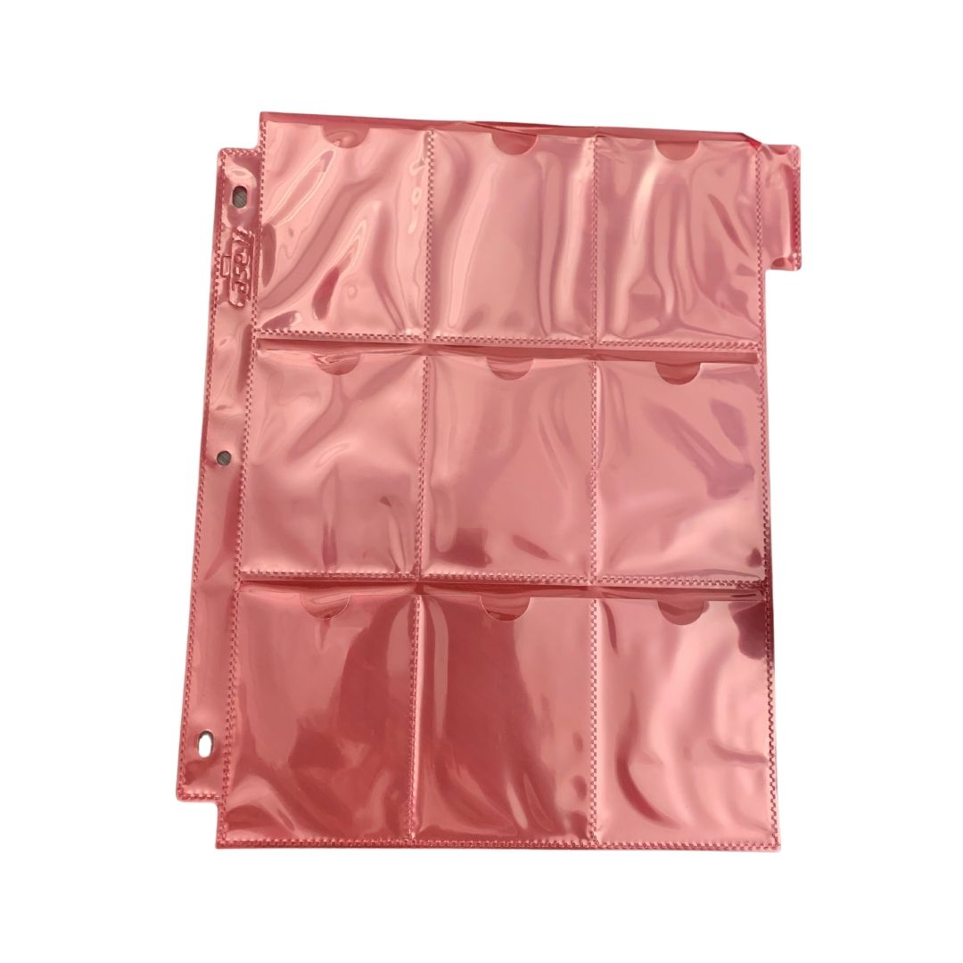 Pink metallic organizer