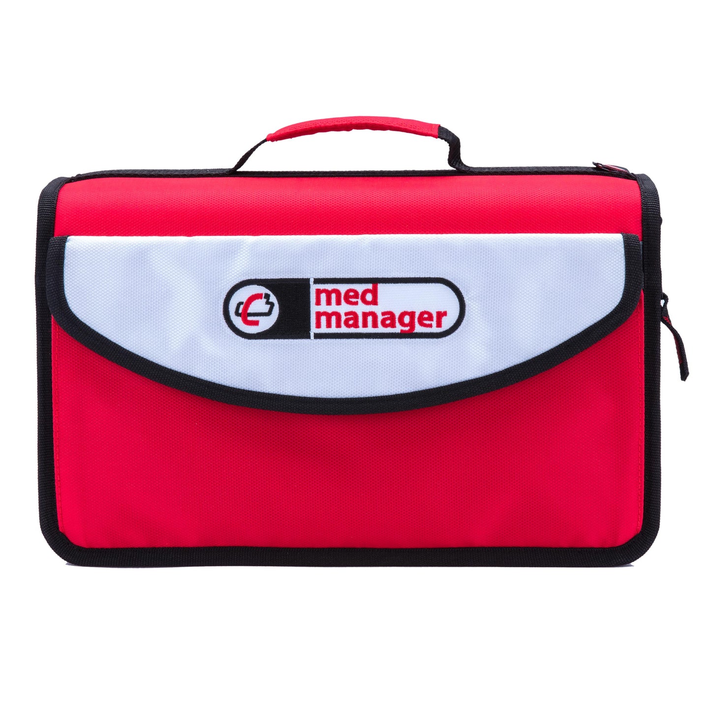 Small Portable Medical Binder / Organizer - Red image