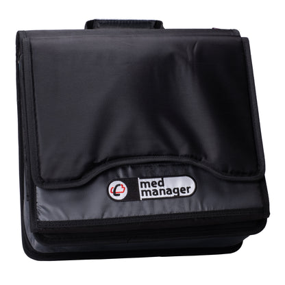 Large Insulated Medical Binder with Pill Organizer and 6-Pocket Folder image 34