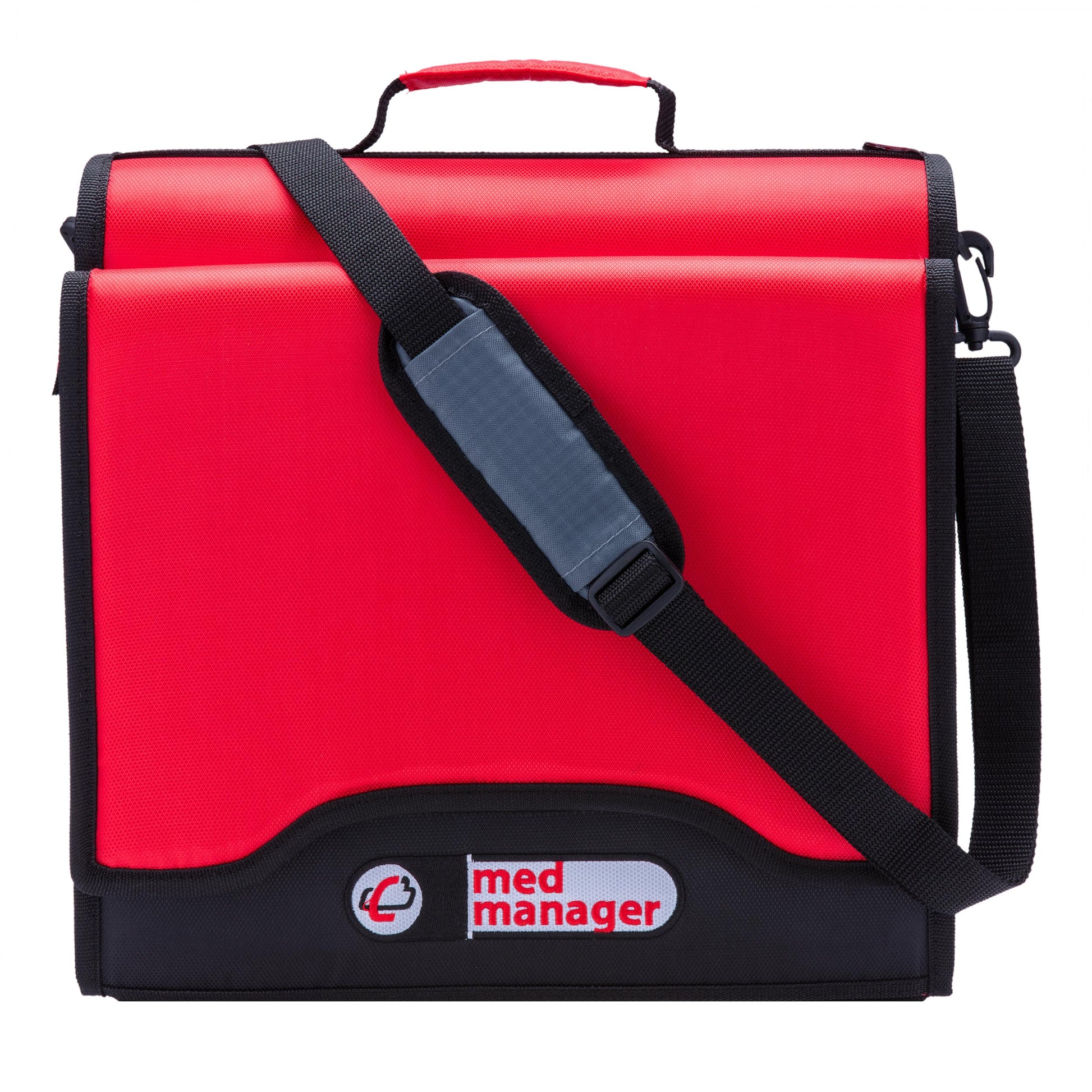 Large Insulated Medical Binder with Pill Organizer and 6-Pocket Folder image 17