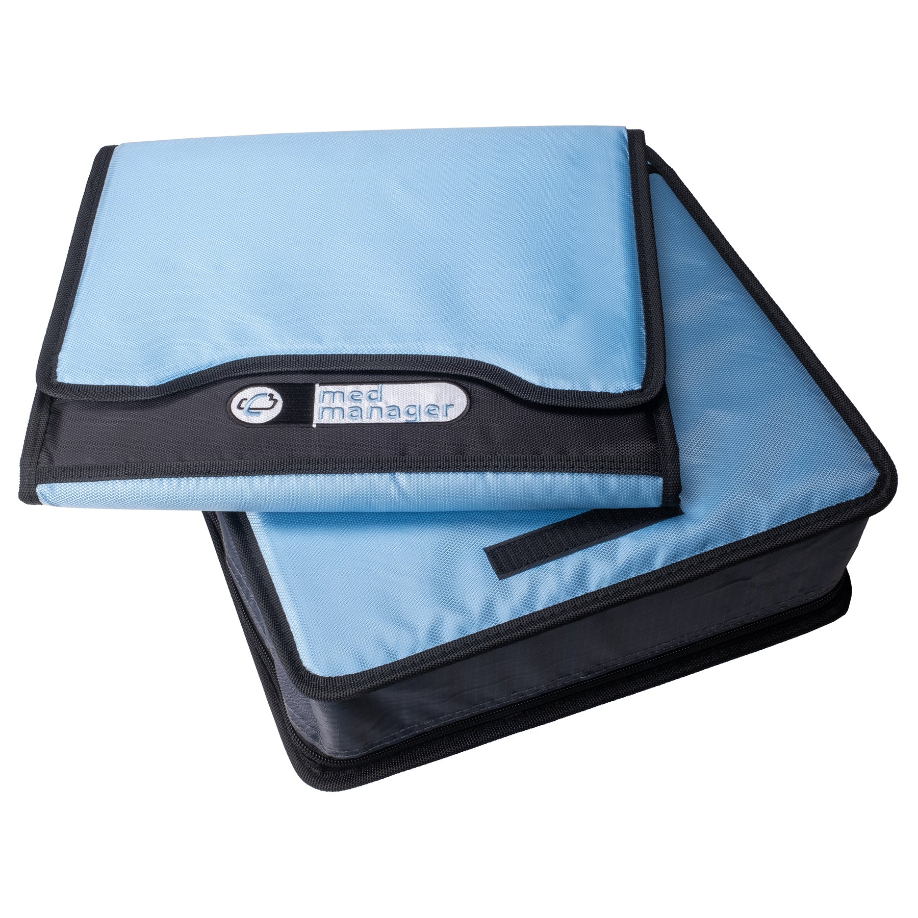 Large Insulated Medical Binder with Pill Organizer and 6-Pocket Folder image 40