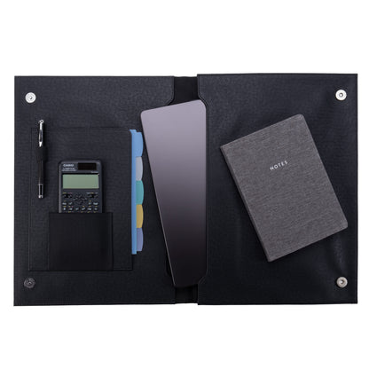 The Luxe Folio 16” Laptop or Tablet Textured Faux leather