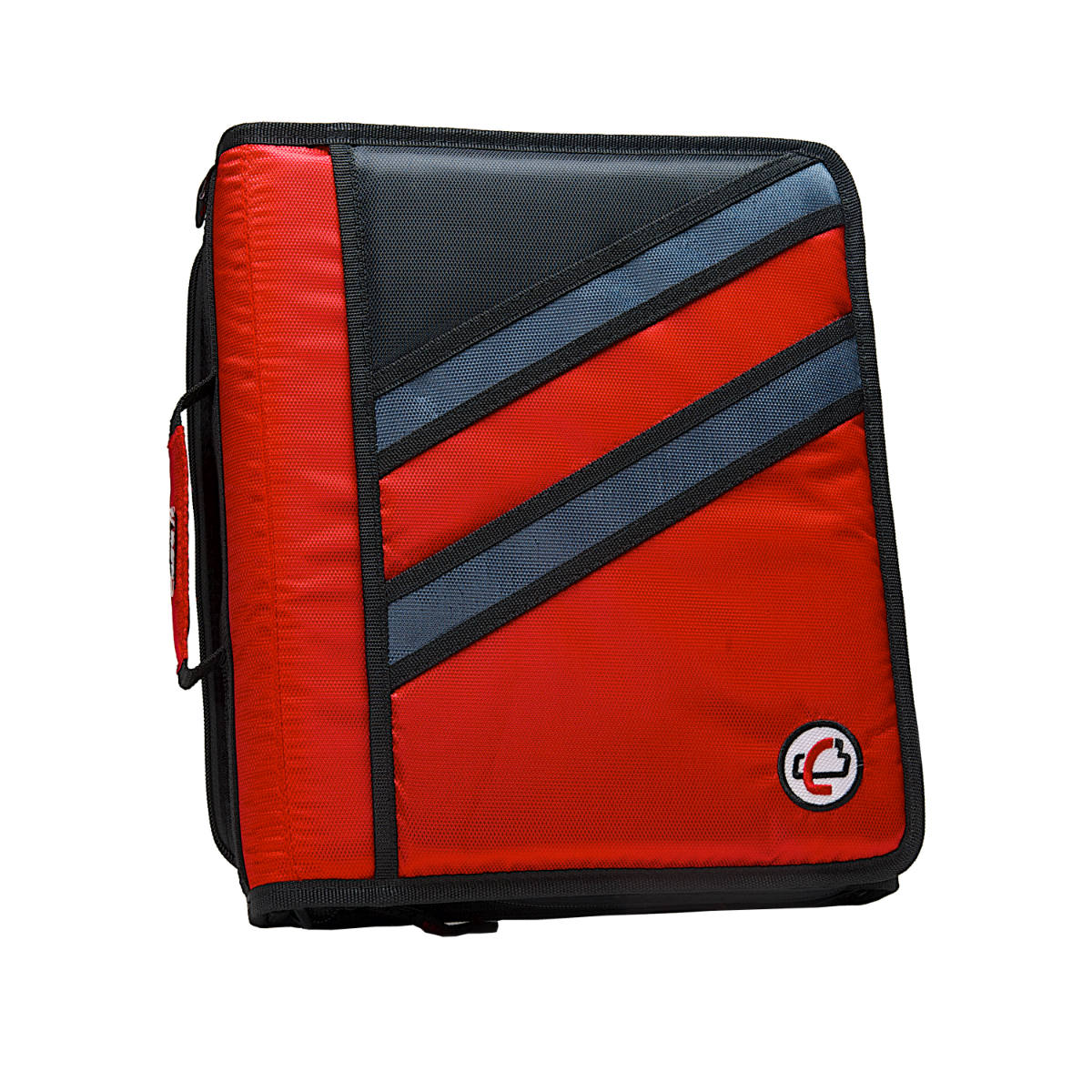 The Z Zipper Binder - Red image