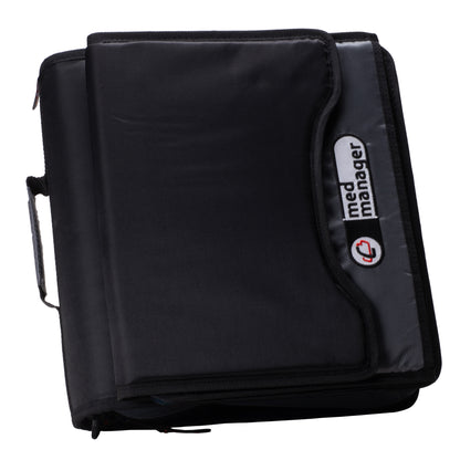 Large Insulated Medical Binder with Pill Organizer and 6-Pocket Folder image 32